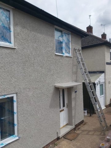 Colour Coating applied in Derby by Damp Experts