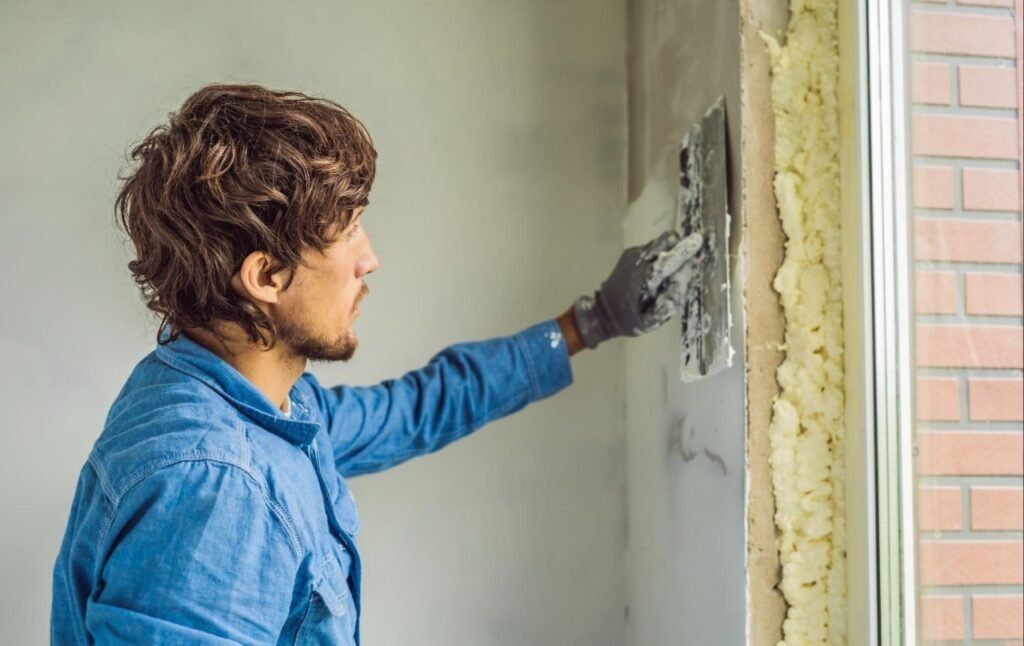 Cavity wall insulation